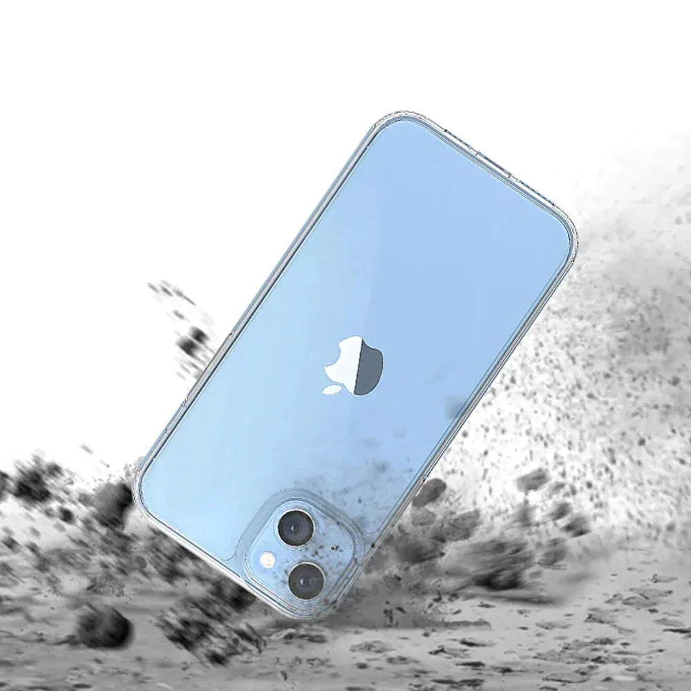 Armor-X AHN Shockproof Protective Case For iPhone 14 Plus - Clear - Tashqila Armor-X AHN Shockproof Protective Case For iPhone 14 Plus - Clear - Tashqila